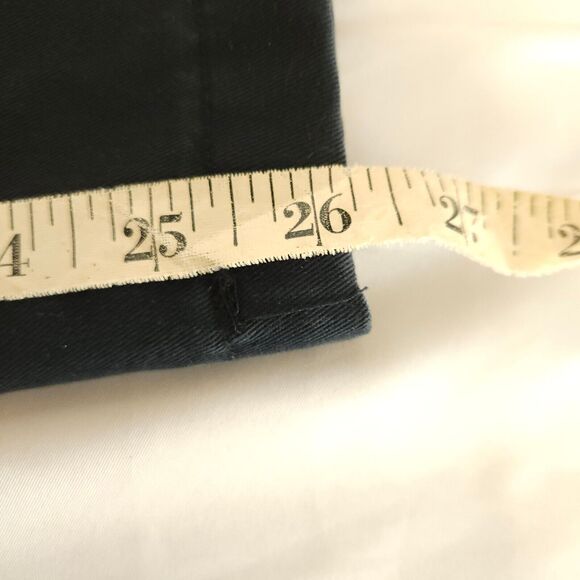 LL Bean Womens 16P Petite 34x26 Navy Blue Original Fit High Rise Pants - Picture 8 of 8